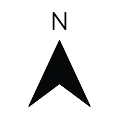 Fototapeta premium illustration of cardinal directions