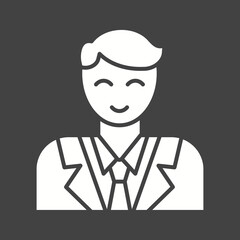 People icon vector image. Suitable for mobile apps, web apps and print media.