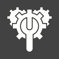 Repair icon vector image. Suitable for mobile apps, web apps and print media.