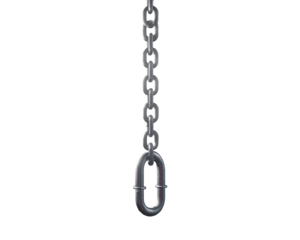 a chain with a link from it