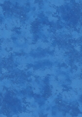 Blue Abstract Background With Watercolor Texture Pattern Design Art