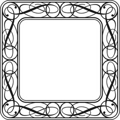 Ornate vintage frame