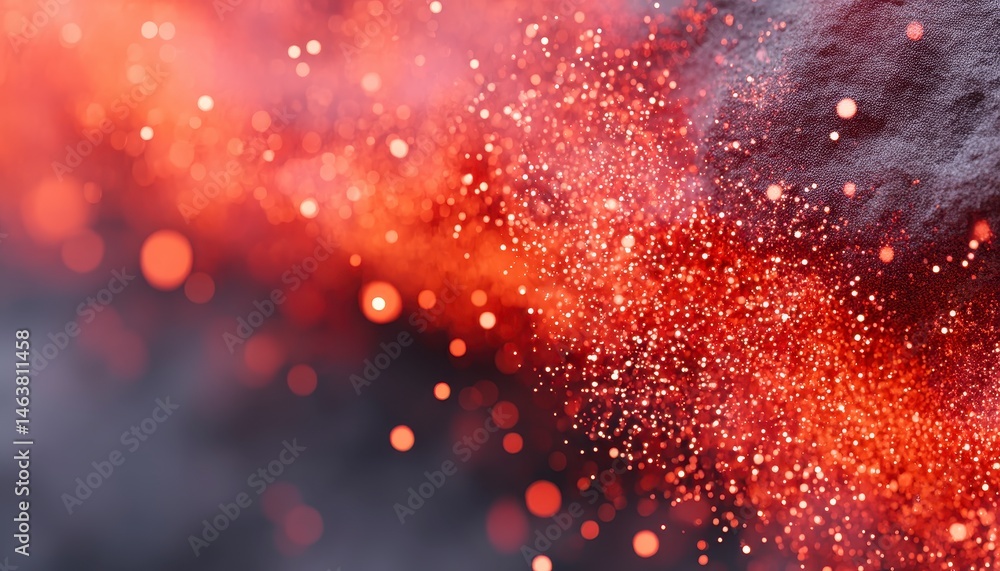 Poster colorful bokeh background with light spots and soft textures.