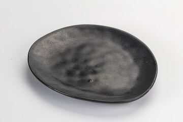 Empty clean color plate dishware