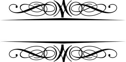 Vintage Wedding Name Ornate Frame