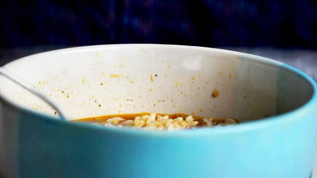 Rawon (Indonesian black soup) is a typical Indonesian dish originating from Ponorogo, East Java. Black meat soup with a mixture of special spices using kluwek(Pangium edule).