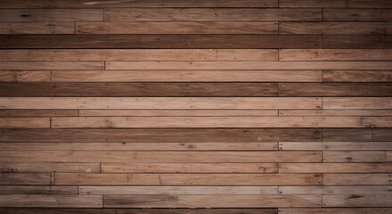 Fototapeta premium Brown Wooden Plank Texture Background Surface Wall Material Design