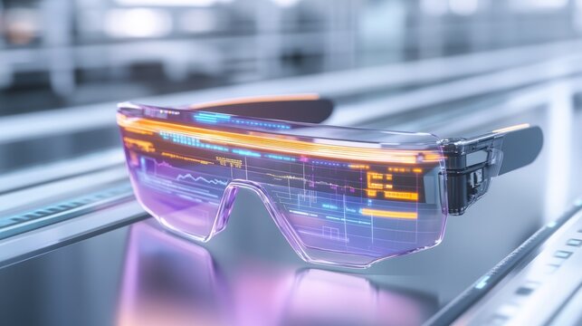 Futuristic Smart Glasses: Augmented Reality Vision