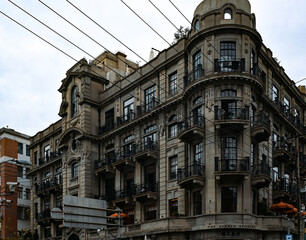 Fototapeta premium Shanghai historic Neoclassicism building