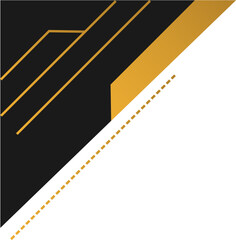 Modern Geometric Corner