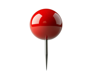 a red ball on a white background