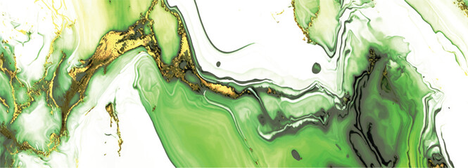 Obraz premium Multicolor brushed marbled surface. Abstract colorful illustration. Texture of marble. Panoramic vector illustration. 