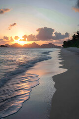 Ethereal Moments: Capturing the Serene Majesty of a Sunrise over Tranquil Waters