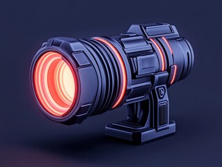 Futuristic Camera Lens
