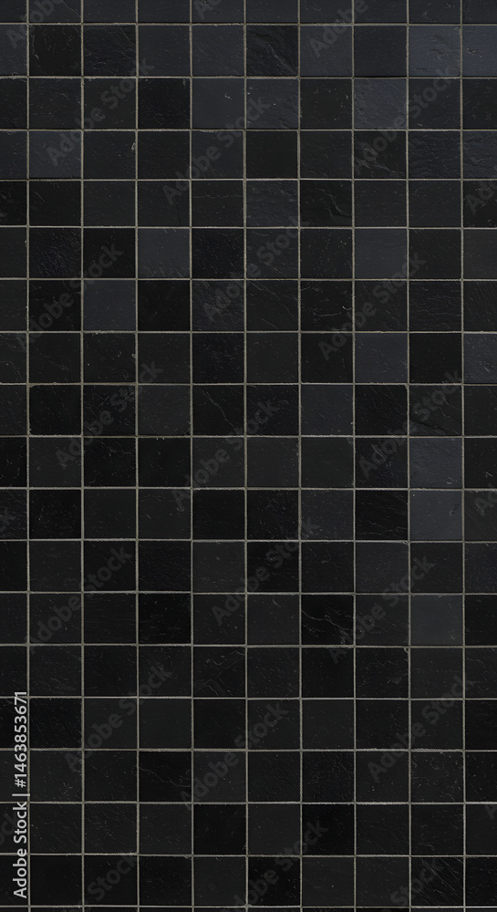 Poster dark textured square pattern with golden grid lines wallpaper