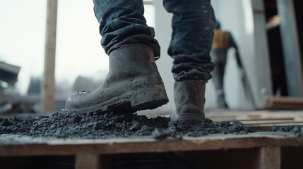 man walking in the street