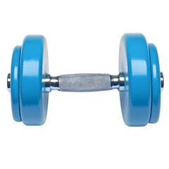 Obraz premium a pair of blue dumbbells png