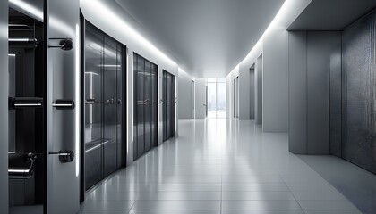 Futuristic Conduit of Industrial Elegance