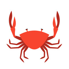 Illustration of a Red Crab