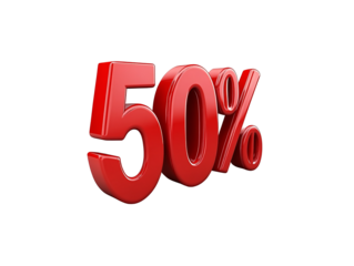 a red text with a white background