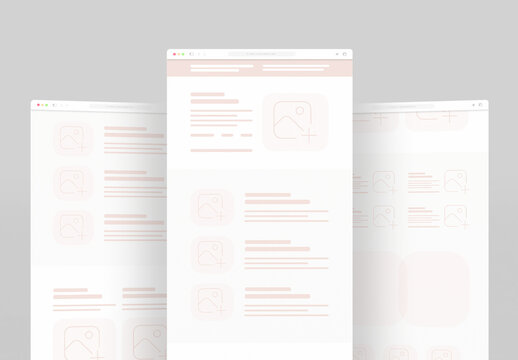 Business Wireframe Design