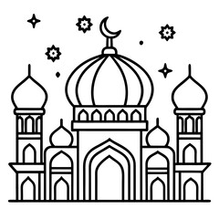 taj mahal vector