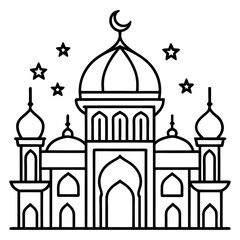 taj mahal vector