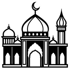 taj mahal vector