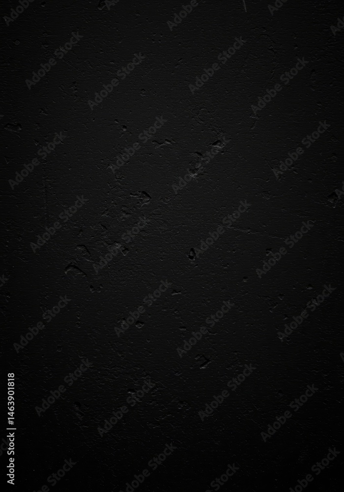 Poster extreme close up of black textured background with minimal pattern