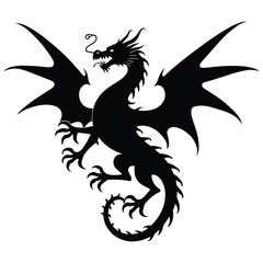 dragon vector illustration