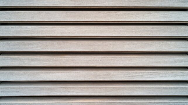 Light gray horizontal louvered vents