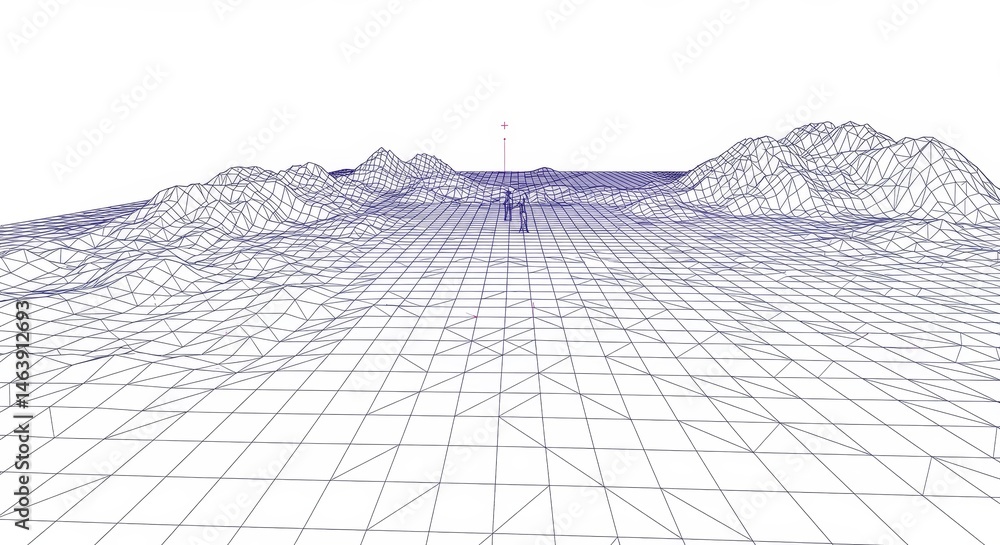 Aufkleber geometric illustration background texture pattern design surface lines