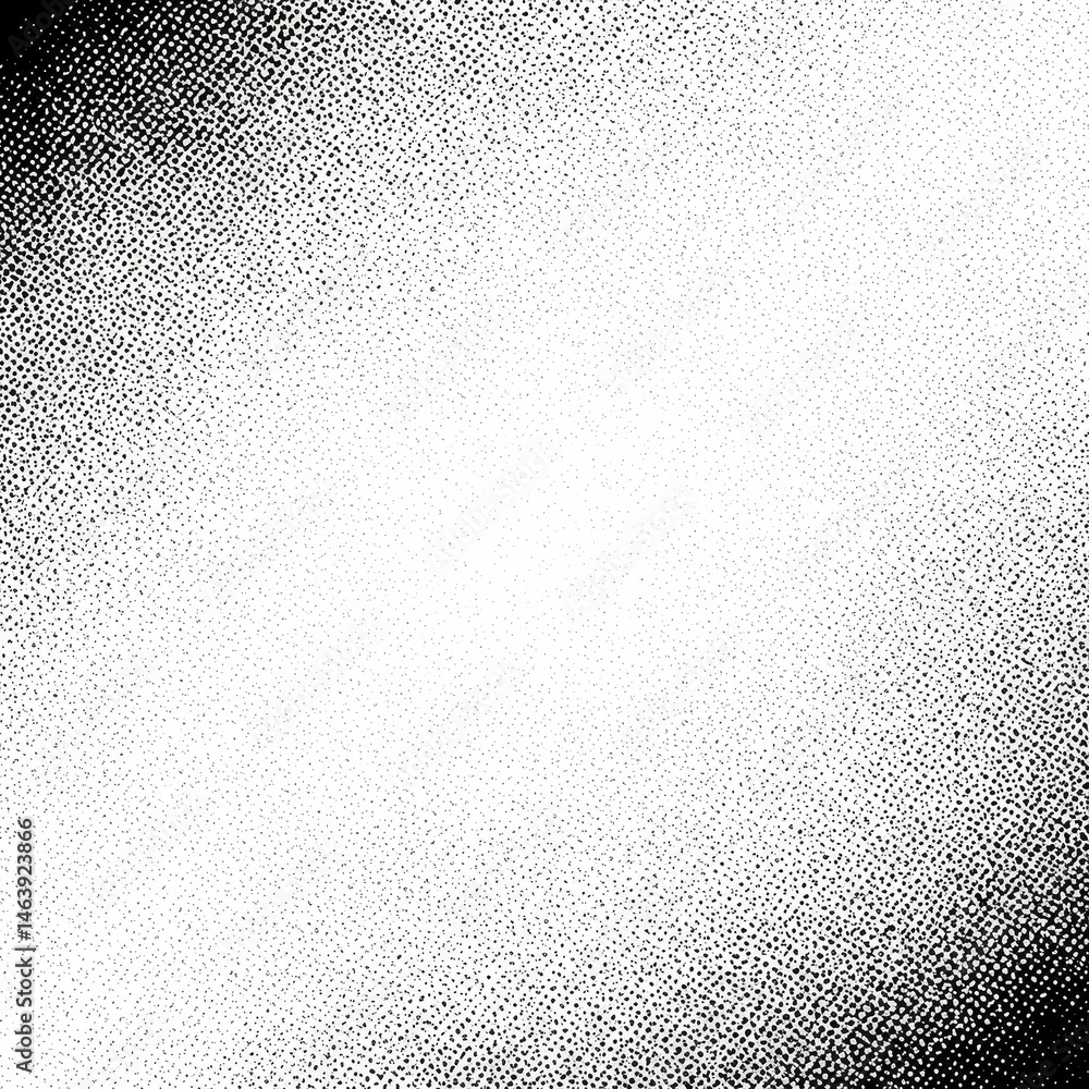 Aufkleber grainy noise vector background abstract white black dots pattern