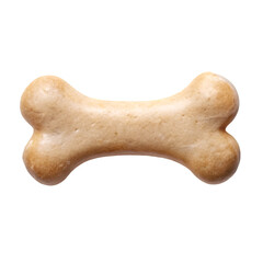 Dog bone isolated on transparent background