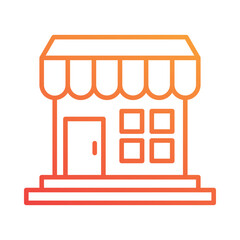 Obraz premium Market Icon