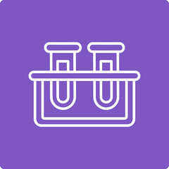 Test Tube Rack Icon