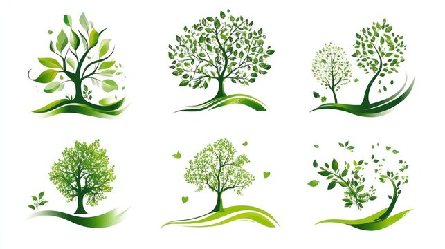 Abstract Tree Graphics Collection