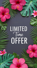 Limited Time Offer Tropical Flower Sale