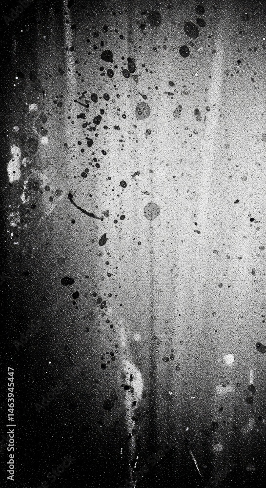 Poster grungy abstract black and white texture background design element