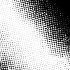 Halftone Texture Background Black White Dot Pattern Abstract Design Vector