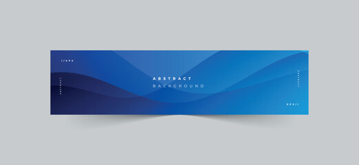 Linkedin blue background header cover and banners