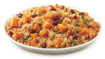 Quinoa Salad with Sweet Potato and Cranberries