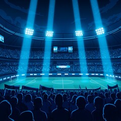 Neon Night Stadium