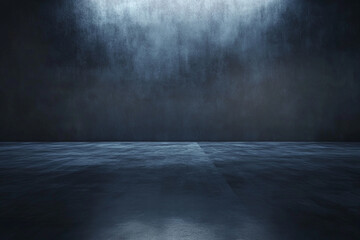 Dark moody studio background textured wall floor