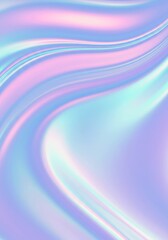 Obraz premium Iridescent Holographic Texture with Pastel Rainbow Gradient Background