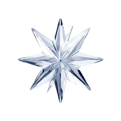 Obraz premium Sparkling Crystal Starburst Elegant, Geometric Design