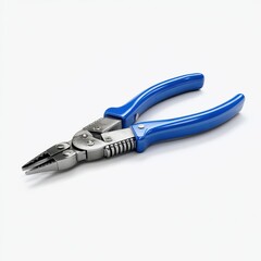 Fototapeta premium High-Resolution 3D Render of Blue-Handled Needle-Nose Pliers
