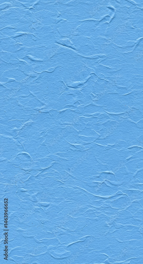 Poster light blue textured paper background with subtle woven pattern