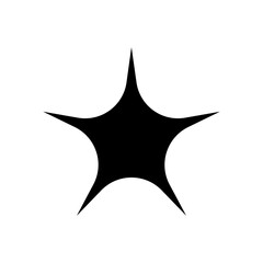 Obraz premium Sparkle vector icon. Shine symbol illustration. star sign or logo.