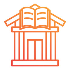 Obraz premium Library Icon